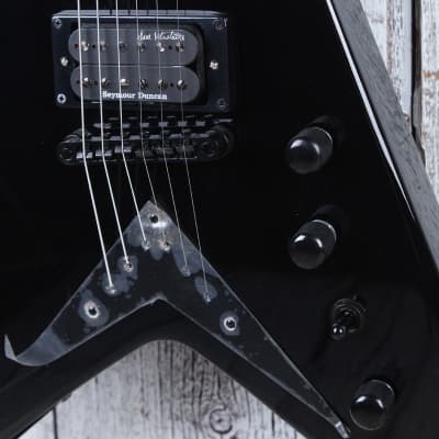 Kramer Dave Mustaine Vanguard Electric Guitar Ebony with Hardshell Case image 5