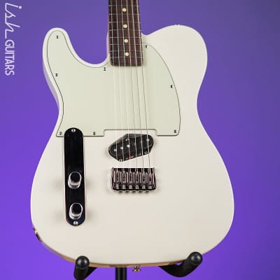 K-Line Truxton Left Handed Guitar White image 1