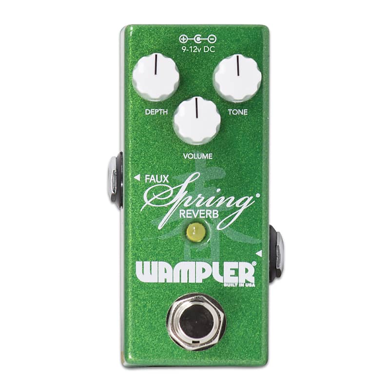 New Wampler Mini Faux Spring Reverb Guitar Effects Pedal! image 1