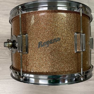 Rogers Headliner Outfit 20x14" / 14x14" / 12x8" Drumset 1960s Champagne Sparkle image 15