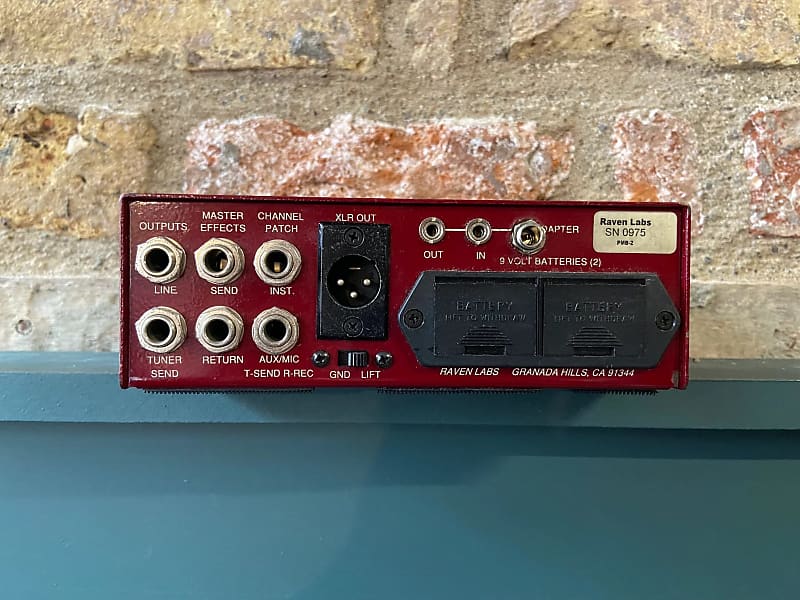 Raven Labs PMB-2 Professional Master Blender 2 Preamp/DI - Red