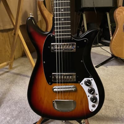 Teisco Model 559-1405, Sunburst, 1960's, Electric Guitar>>>> | Reverb