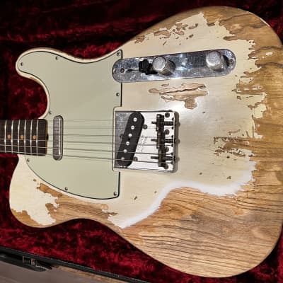Fender Limited Edition Custom Shop 2019 - Super Faded/Aged Olympic White image 12