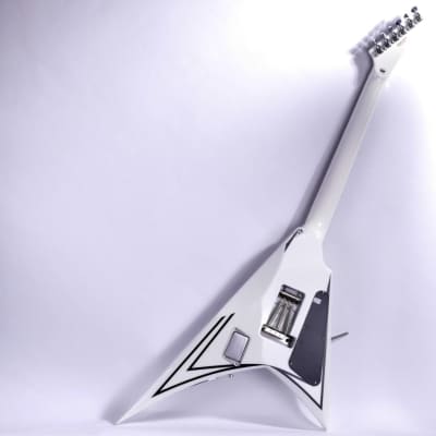 ESP Edwards E-SCYTHE LH, Alexi Laiho Signature White with ESP Edwards E-SCYTHE LH, Alexi Laiho Signature White with