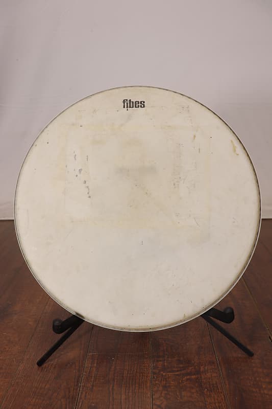 Fibes 18" Coated Drum Head Vintage 1970's image 1