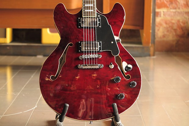 D'Angelico Premier DC Wine Red | Reverb