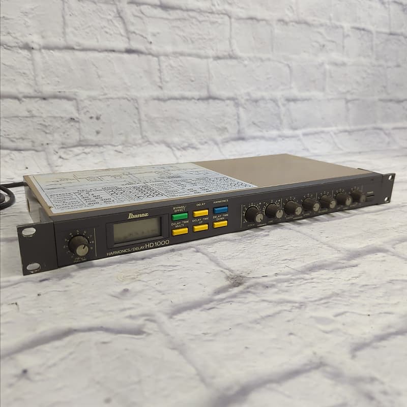 Ibanez HD1000 Rack Harmonics Delay with FS1M Footswitch | Reverb