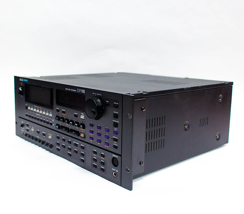 Akai DR16 Hard Disk Multitrack Recorder Version 2.0 Rack Unit