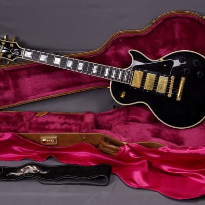 1996-1998 Gibson Les Paul Custom 1957 Historic Reissue '57 3-Pickup Black Beauty Collector's Grade ~Near MINT~ 1990's image 2