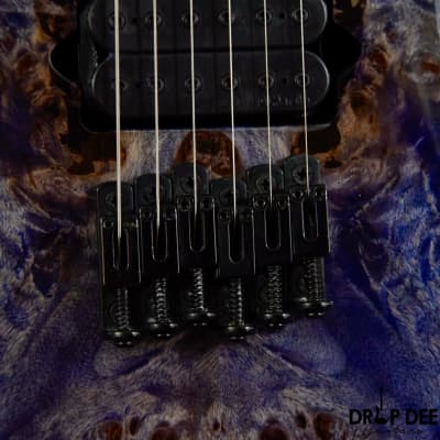Jackson Pro Series Signature Chris Broderick Soloist HT6P Electric Guitar - Transparent Blue image 7