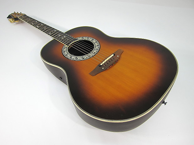Vintage 1978 Ovation Legend 1617-1 Dark Sunburst USA Clean