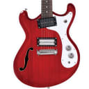 Danelectro '66 Classic Semi-Hollow Electric Guitar | Transparent Red (BACKORDERED)