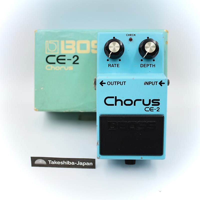 Boss CE-2 Chorus With Original Box Made in Japan ACA Vintage