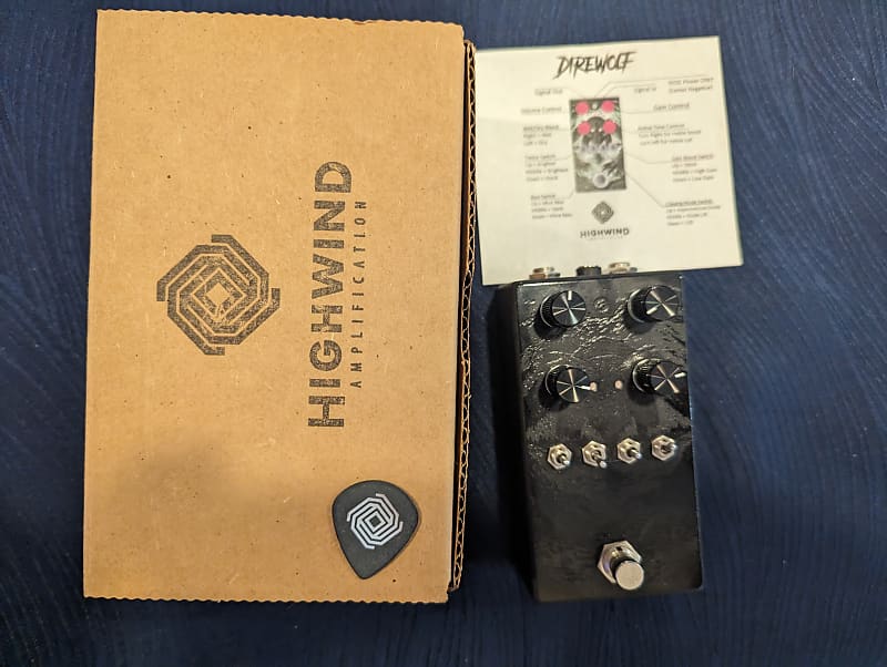 Highwind Amplification Direwolf Overdrive Limited Blackout Reverb