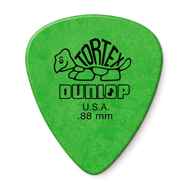 Dunlop Tortex Std Guitar Picks .88mm (12) image 1