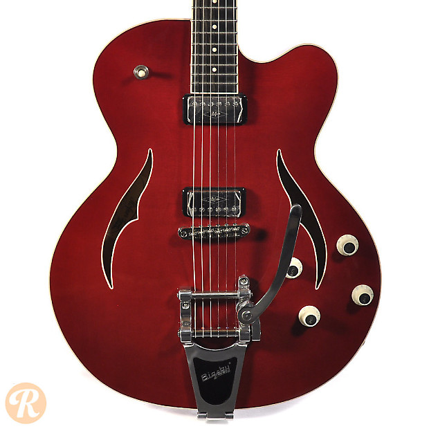 Hofner Verythin Single Cutaway Red 2012 Reverb