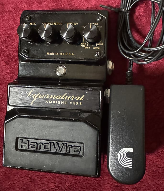 DigiTech Supernatural Stereo Ambient Reverb Pedal | Reverb