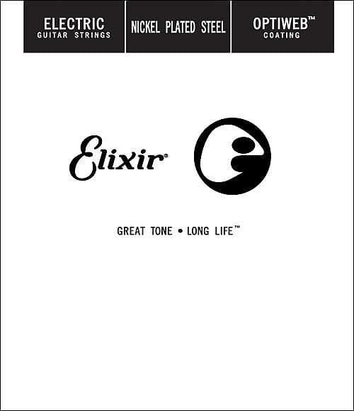 Elixir Single .036 Optiweb Nickel Wound String image 1