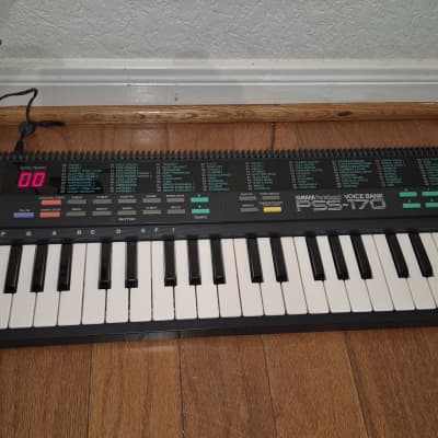 Yamaha PSS-170 Synthesizer 1987 - Black