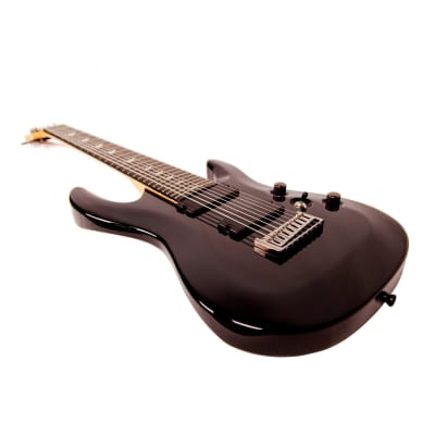 Artist Indominus8 8 String Electric Guitar - Black Chrome + Black Case image 4