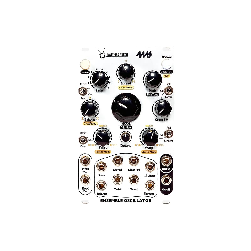 4ms Ensemble Oscillator (EO)— Clockface Modular