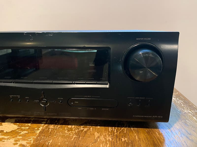 Denon AVR-1610 5.1 Channel 75W per Channel HDMI Home