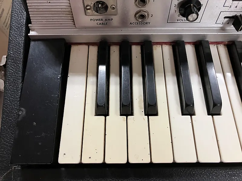 Rhodes MK1 Suitcase 73-Key Electric Piano 1978 - Black Rounded Top