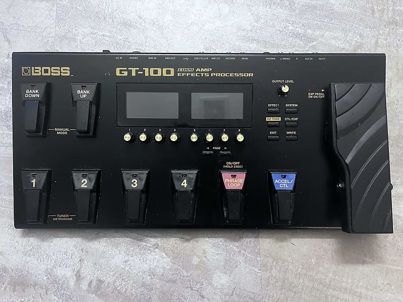 Boss GT-100 Version 2.0 Guitar Effects Processor