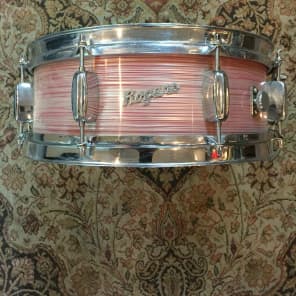 Rogers Holiday 5x14 Snare 1961 Wine Red Ripple Pearl image 1