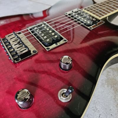 2023 Fender Telecaster Custom FMT HH - Black Cherry Burst image 4