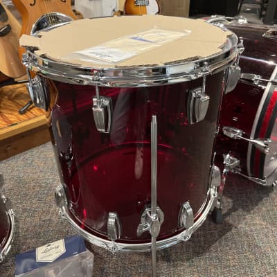 Ludwig Vistalite 3-piece Shell Pack Red image 3