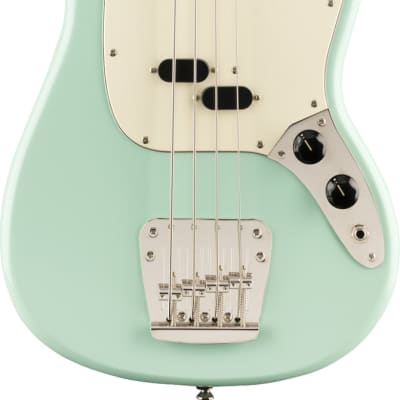 Squier Classic Vibe '60s Mustang Bass Laurel FB, Surf Green image 1