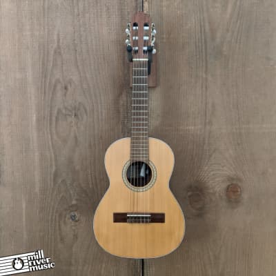 Strunal 5454 1/4 Size Vintage Classical Acoustic Guitar / 6-String Ukulele Natural image 1