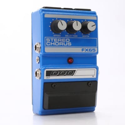 DOD FX65 Stereo Chorus Guitar Effects Pedal w/ Original Box #50321 image 13
