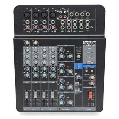 Samson MXP124 MixPad Series Compact 12-Input Analog Mixer image 2