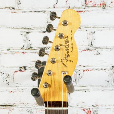 Fender - NOS Vintage Custom 1959 - Custom Telecaster®  Electric Guitar - Rosewood Fingerboard - Chocolate 3-Color Sunburst - w/ Deluxe Hardshell Case - x5408 image 5
