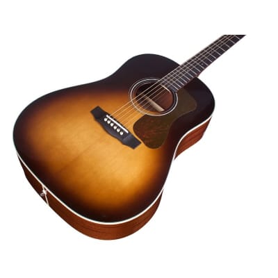 Guild DS-240 Memoir Dreadnought Acoustic Guitar, Natural image 4