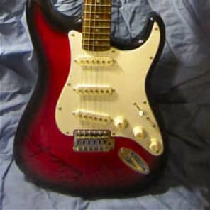 Fender Starcaster, Ruby Burst, Signed by Paul McCartney image 1