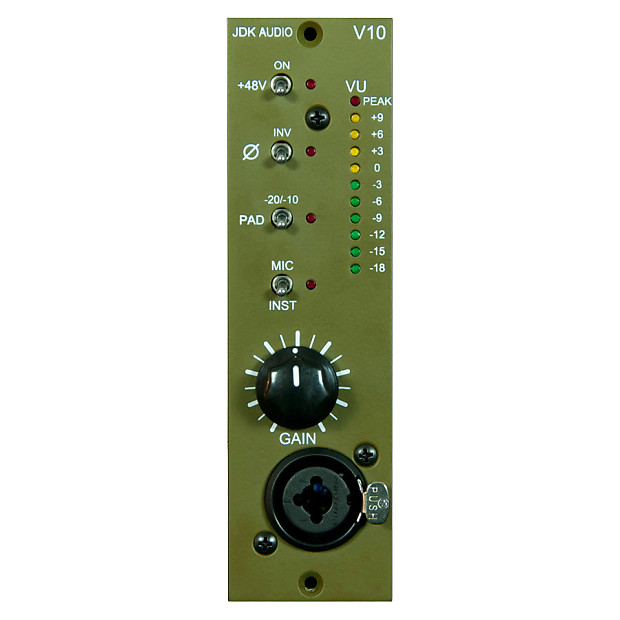 JDK Audio V10 500 Series Mic Preamp Module image 1