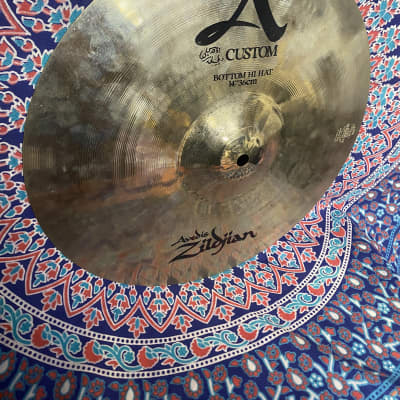 Zildjian 14" A Custom Hi-Hat Cymbals (Pair) image 12