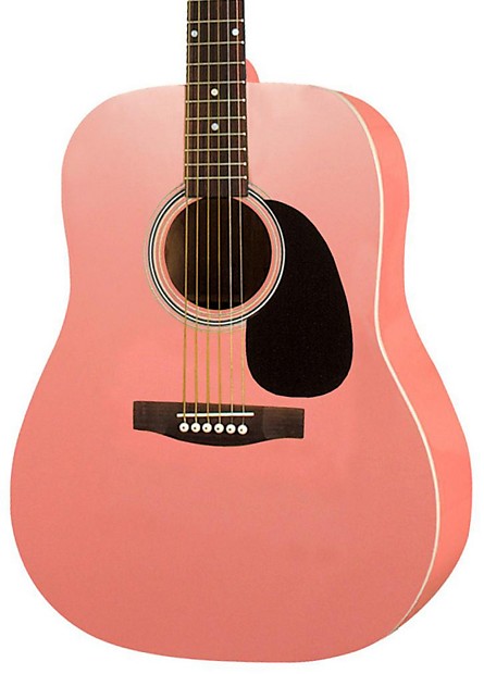 Rogue RA100D PK Dreadnought Pink Reverb Deutschland