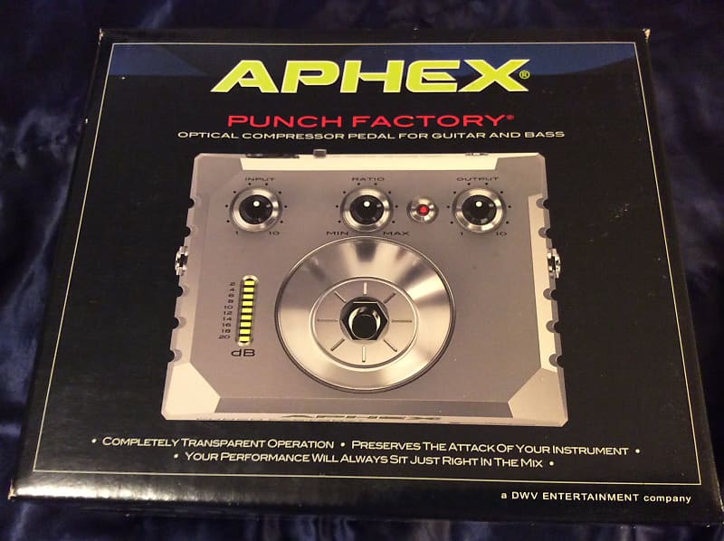 Aphex Punch Factory V2 Optical Compressor & D.I. Opto Comp
