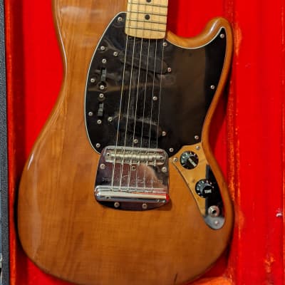 Fender Mustang 1971 Natural Wood image 4