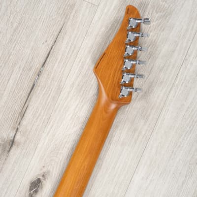 Suhr Standard Plus Guitar, Roasted Maple Fretboard, Trans Charcoal Burst image 9