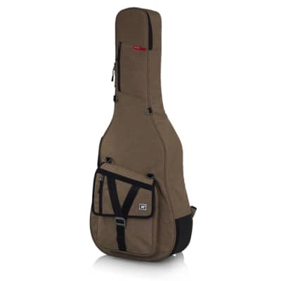 Gator Transit Series Acoustic Guitar Gig Bag, Tan image 2
