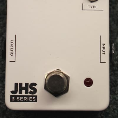 JHS Pedals 3 Series Harmonic Trem Effects Pedal White for sale