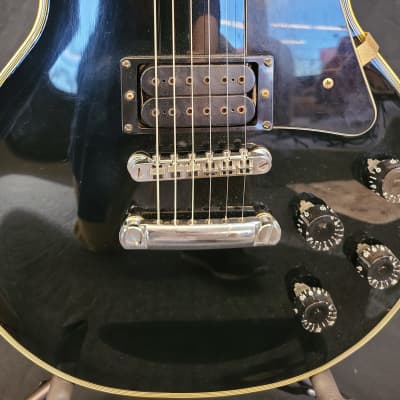 Electra SLM Les Paul style electric guitar 1980s - Black image 3