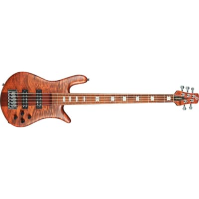 Spector Euro 5 RST Bass Guitar 5-String Sienna Stain w/ Roasted Maple Neck & Aguilars - EURO5RSTSIENNA for sale