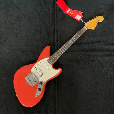 Fender 2021 Kurt Cobain Jag-Stang RW Fiesta Red 7lbs, 13.3oz S# MX21523095 image 3