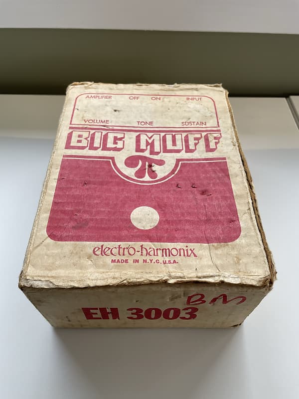 electro-harmonix ❤️ 1978〜9 Big Muff π V5 NDP! 1978 Big Muff V5 Opamp! : r/guitarpedals